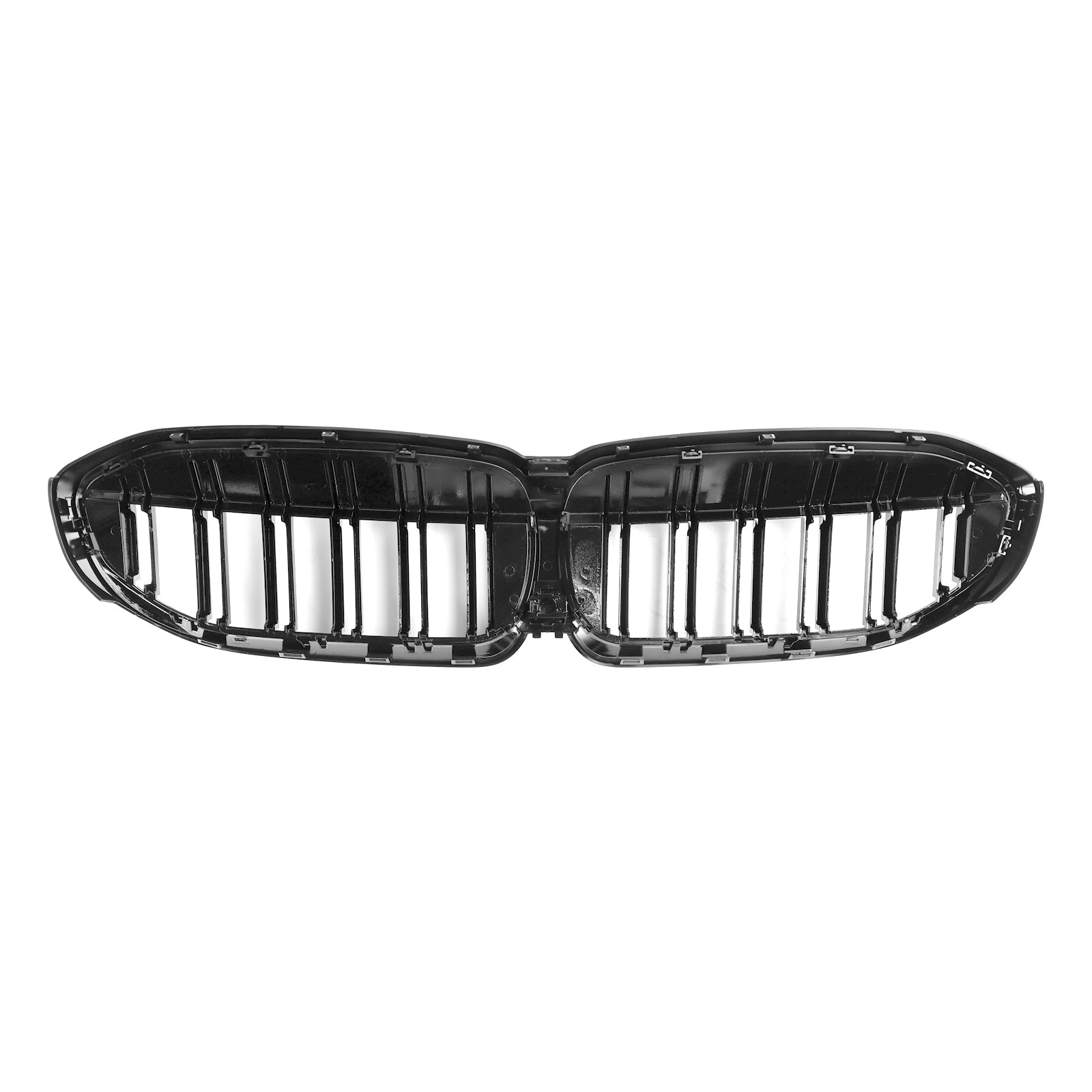 2019-2022 BMW 3 Series G20 G28 Black Dual Slat Kidney Grille Grill 51138072085
