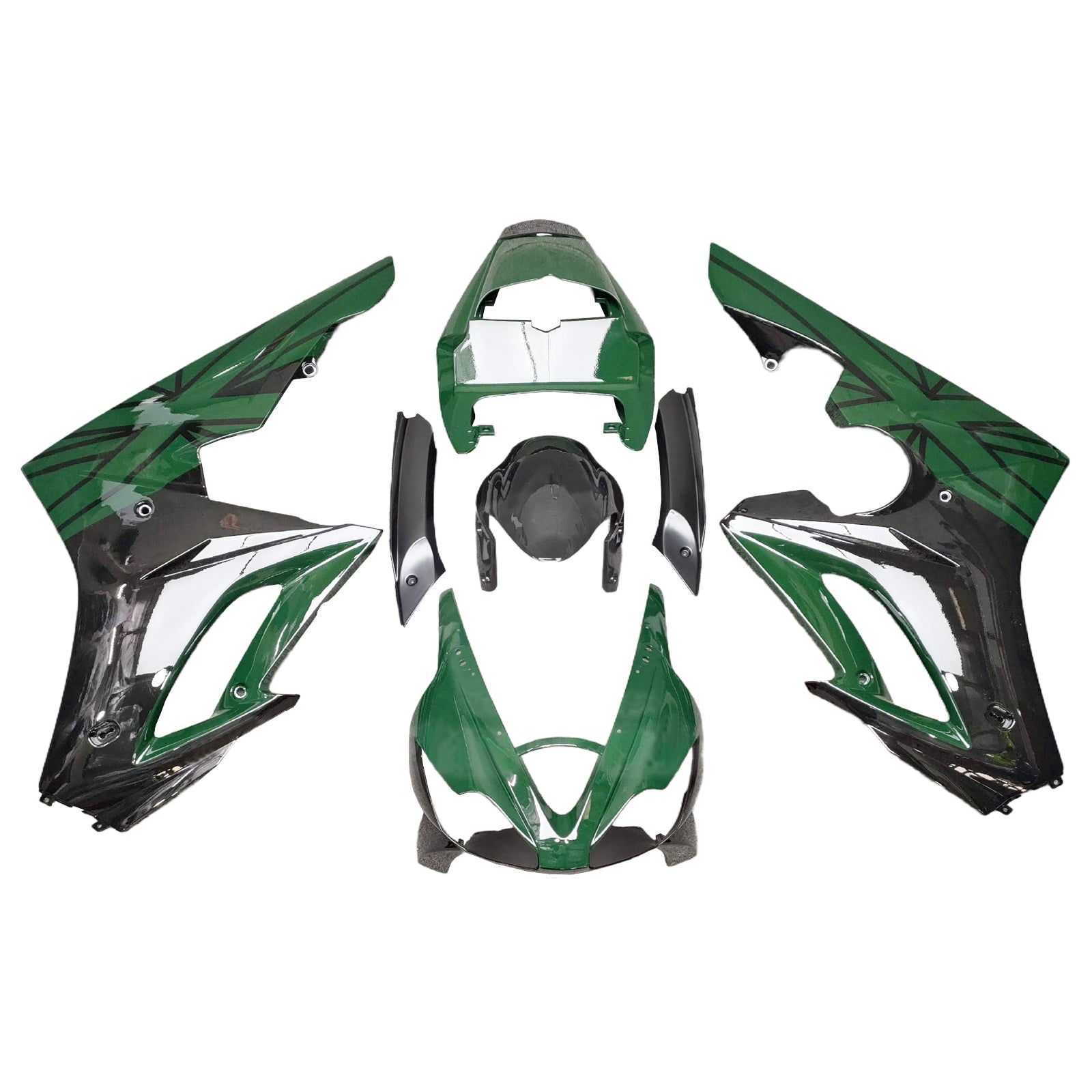 2006-2008 Triumph Daytona 675 Injection Fairing Kit Bodywork Plastic ABS