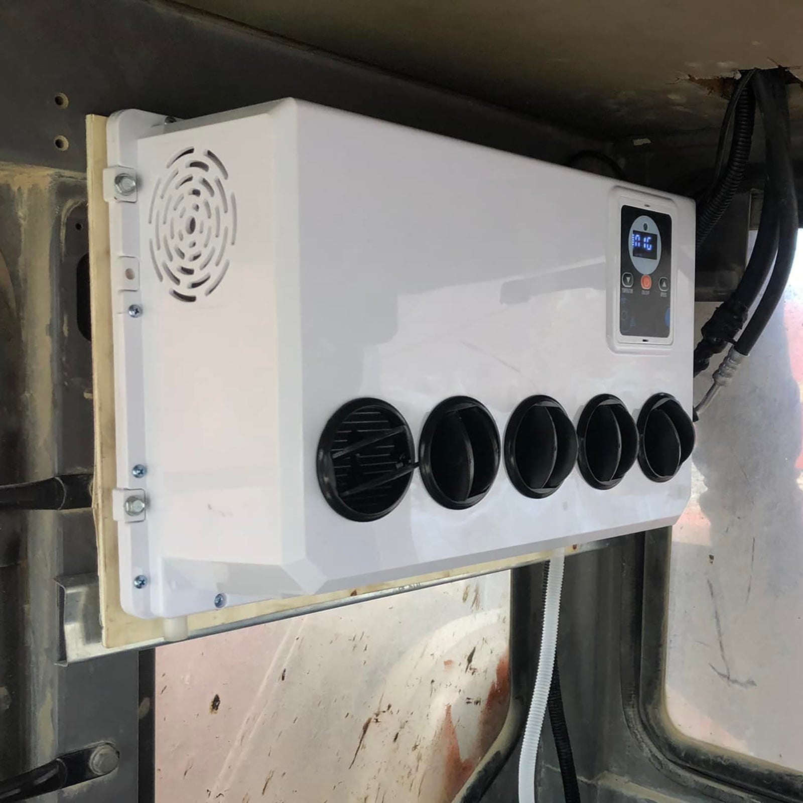DC 24V RV Air Conditioner 13000btu Truck Split AC For Camping Trucks RVs Trailer
