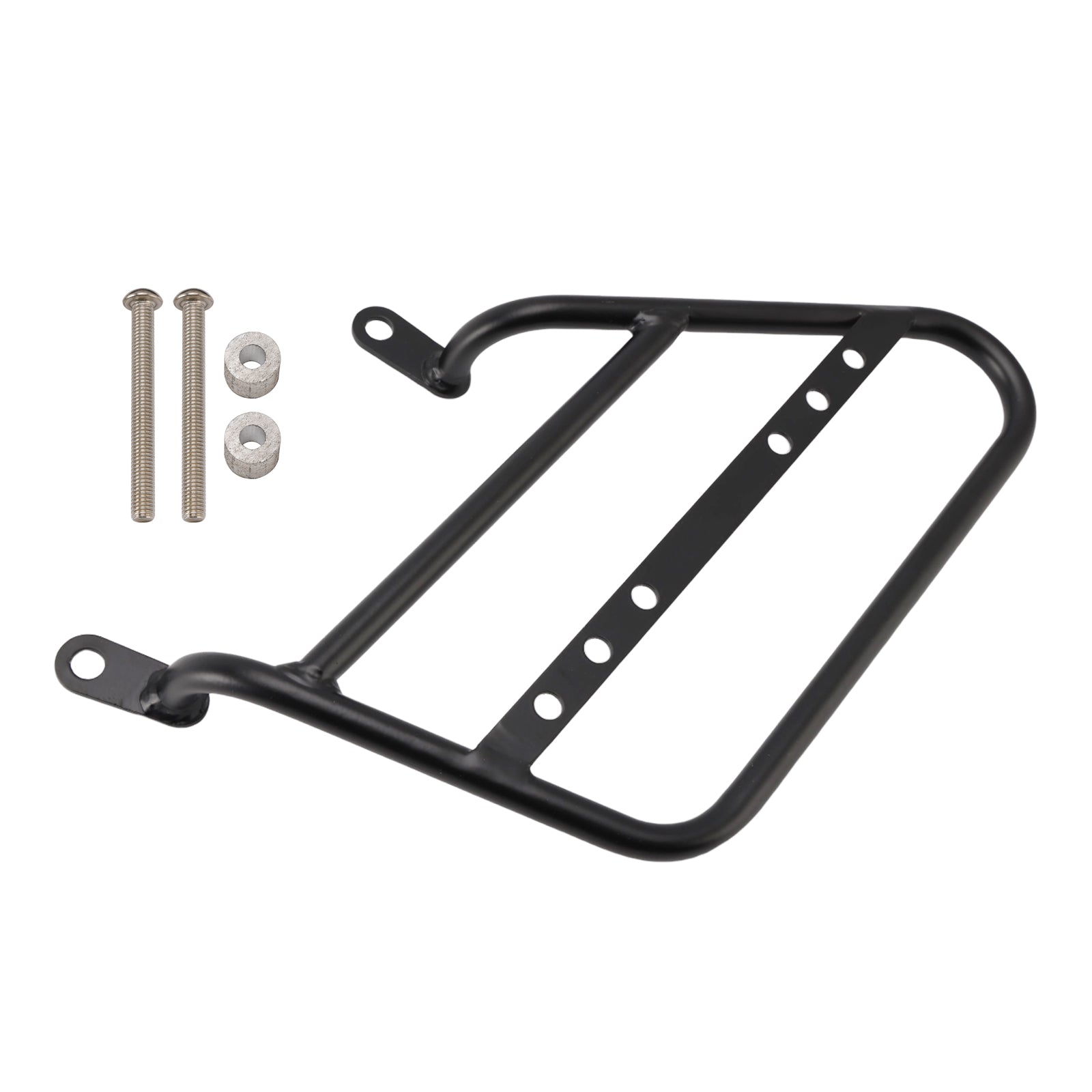 2021-2026 Roral Enfield Meteor 350 Luggage Rack Side Saddle Bag Mount Bracket Black
