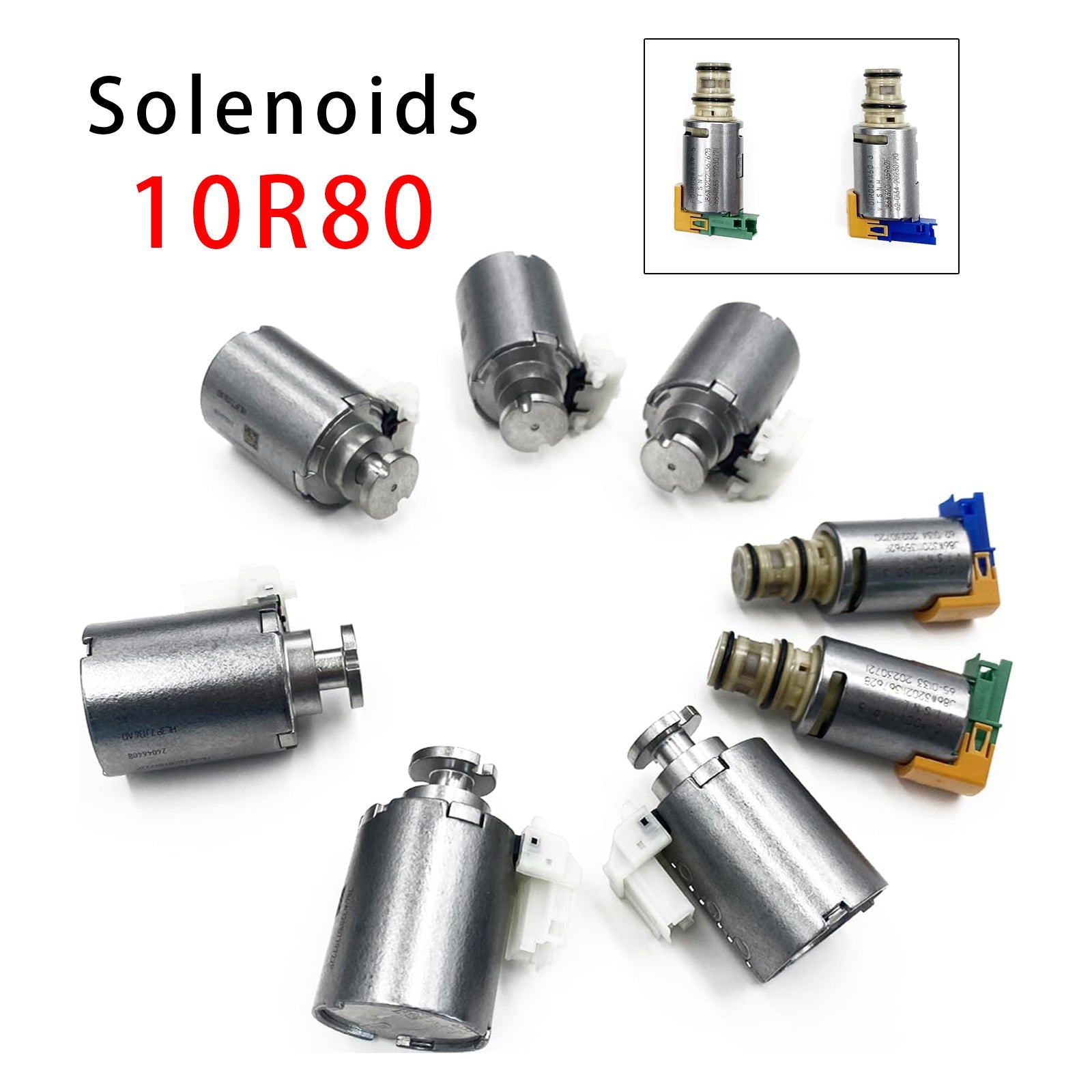 2020-current Ford Truck Transit 8PCS 10R80 Automatic Transmission Solenoid Kit