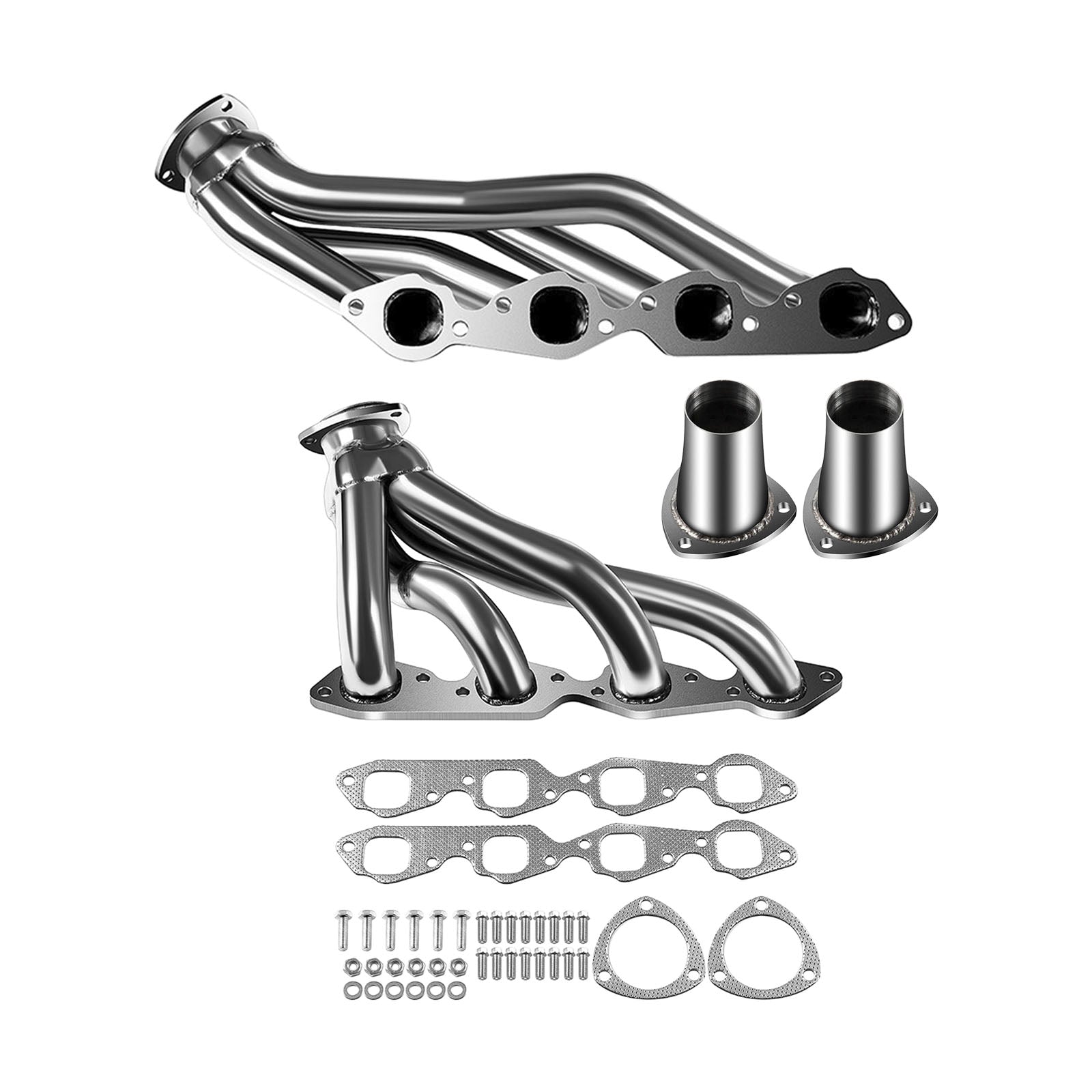 Exhaust Manifold Shorty Header Fit Chevy Bel Air 1971-1972 Fit Biscayne 6.6L