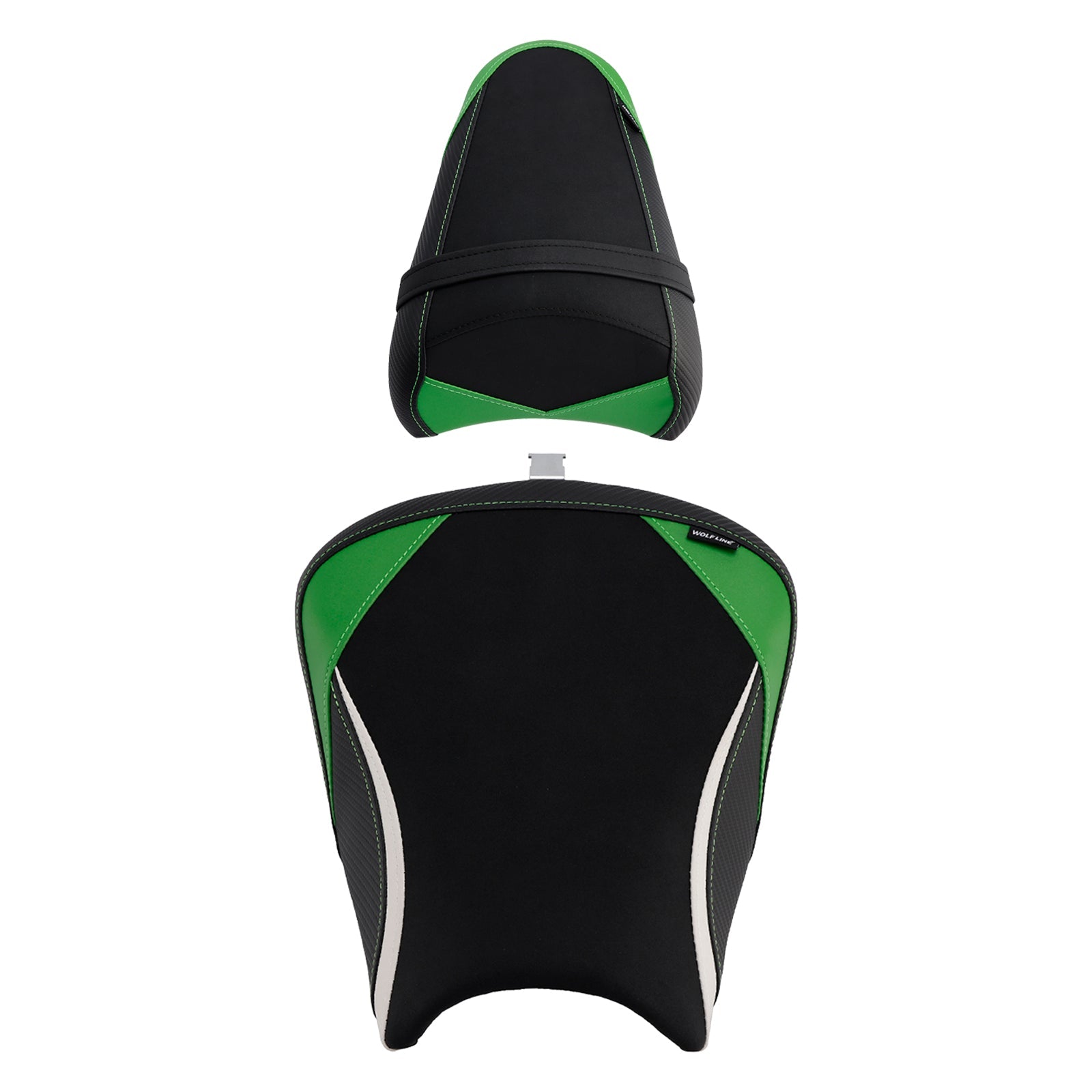 2017-2025 For Kawasaki Ninja 650 Z650 Driver&Passenger Seat Rear Cushion White