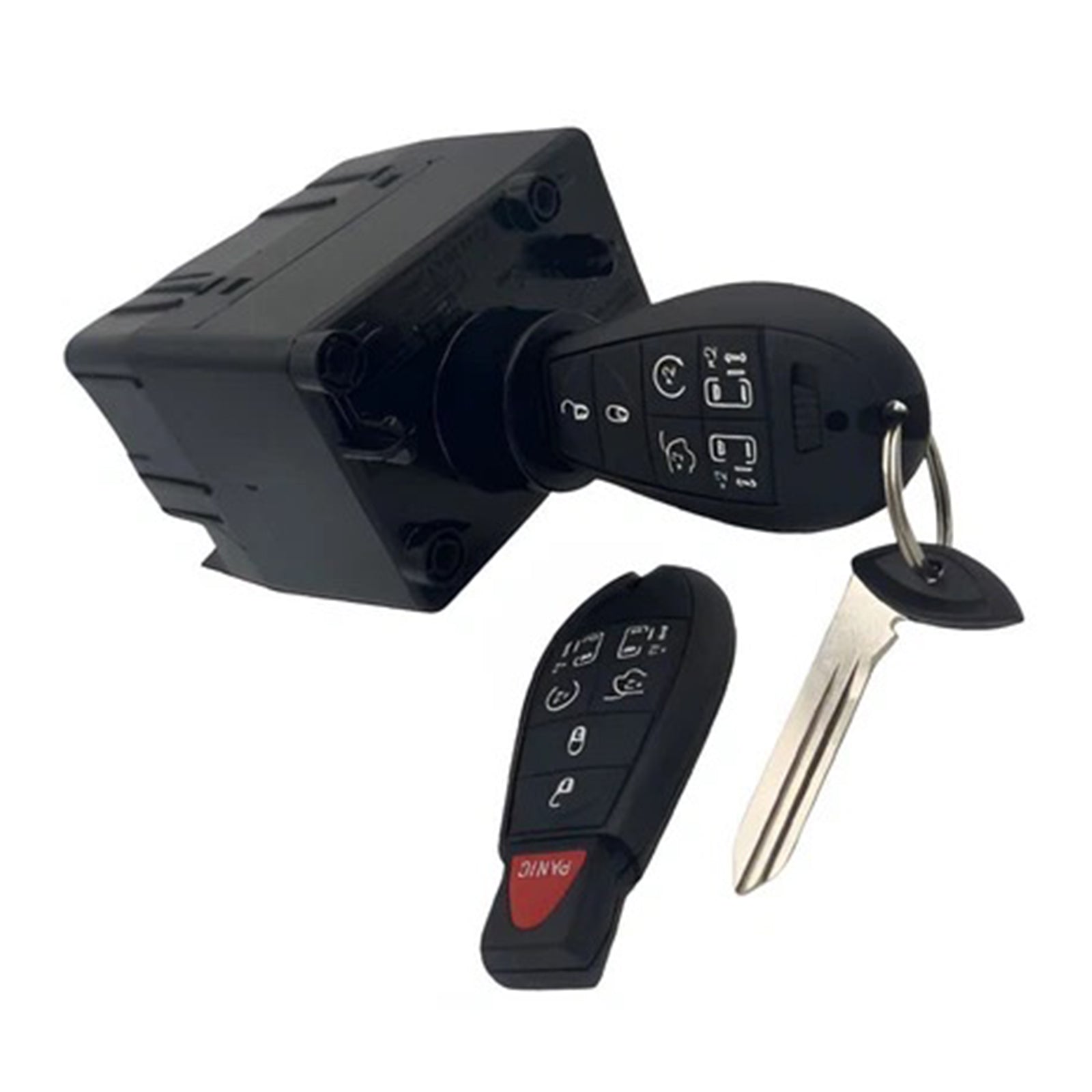 2009-2015 Dodge Ram 1500 2500 3500 Wireless Ignition Switch Node Module w/Keys 68210150AA 68210150AB