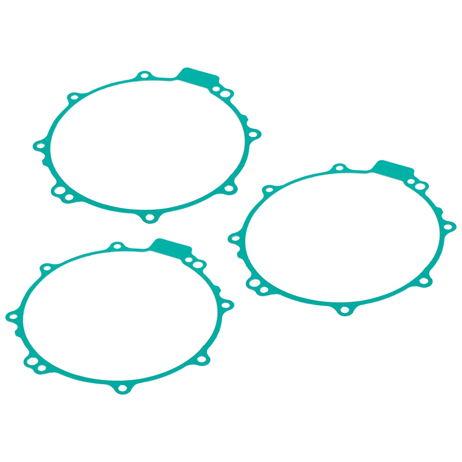 3x Left Engine Stator Cover Gasket For Honda VFR800 Fi Interceptor 800 1998-2001