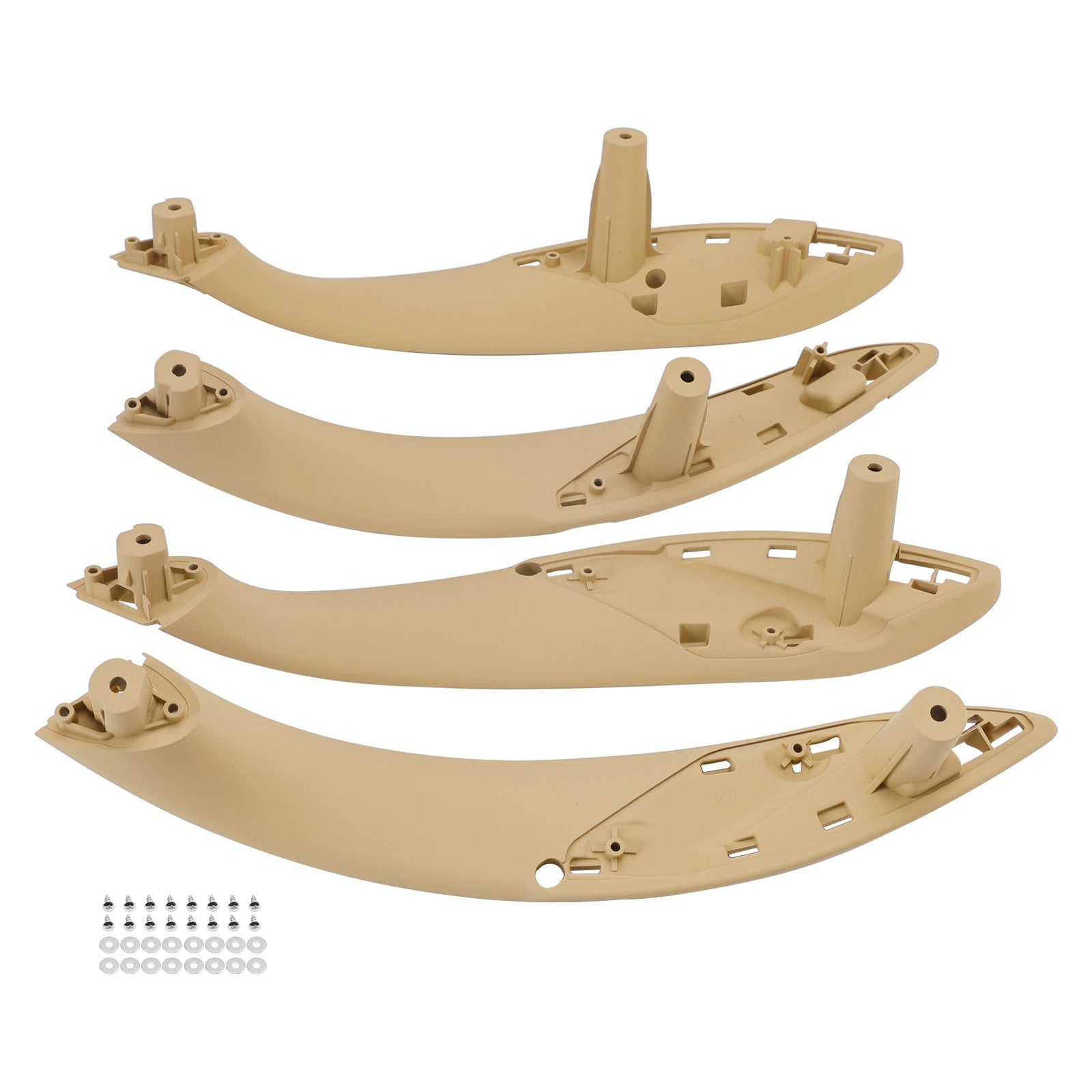 4PCS Beige Inner Trim Door Pull Handle for BMW F30 F80 F31 F32 F33 F35 M3