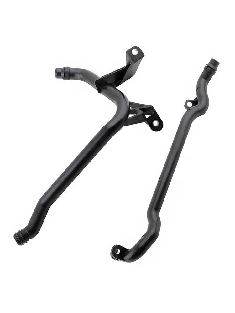2*Water Engine Heater Inlet Coolant Pipe For BMW E46 E83 X3 E53 X5