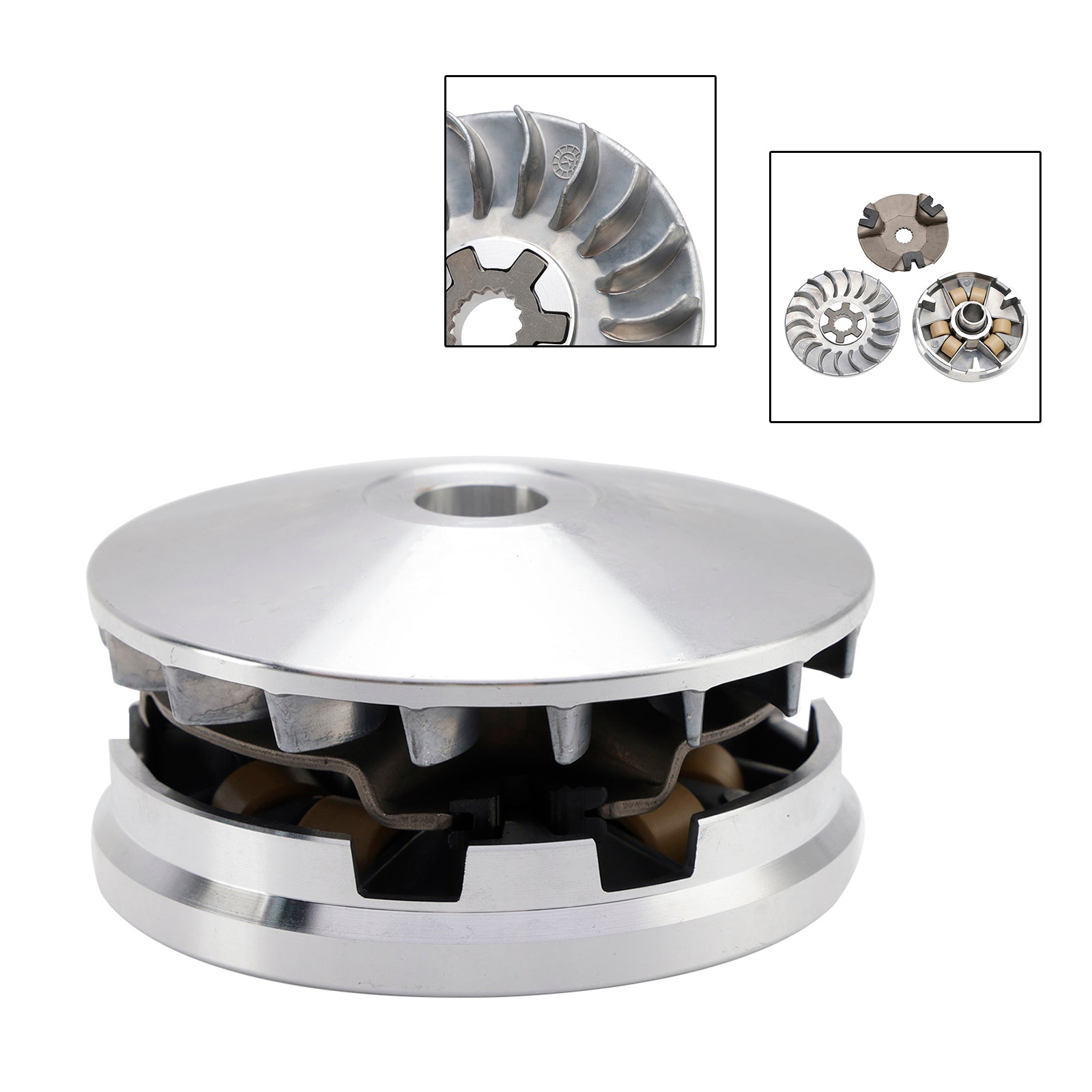 2007-2024 Kawasaki ATV KSF90 KFX90 Secondary Clutch Variator Rear 59302-Y001 59301-Y002