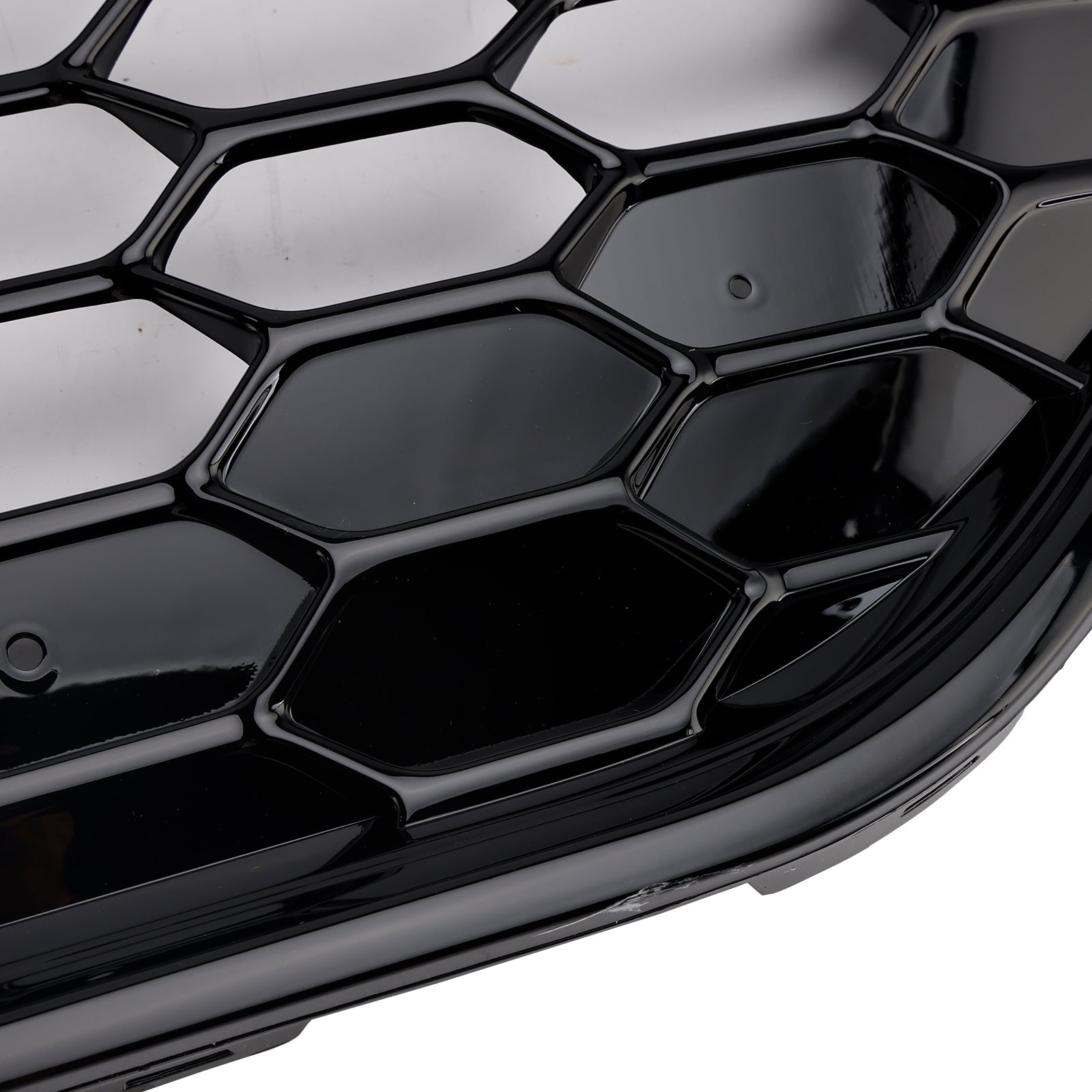 2018-2021 Ford Focus ST + ST Line MK4 Gloss Black Front Bumper Grille Grill