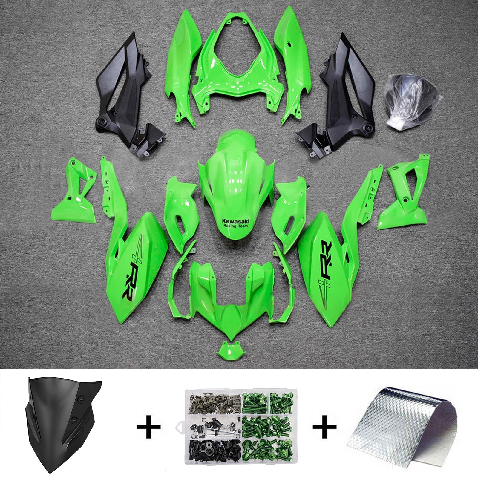 2018-2024 Kawasaki Z400 Injection Fairing Kit Bodywork Plastic ABS