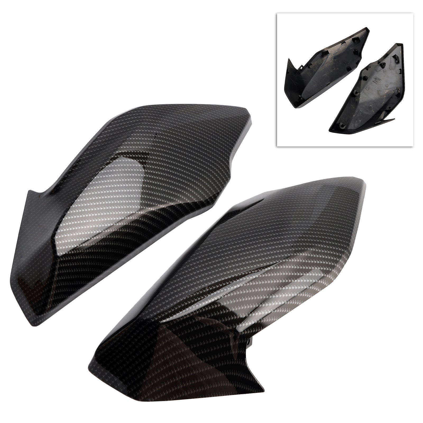 Front Side Tank Gas Trim Fairing Panel Cowl For Kawasaki Z650 2017 2018 2019