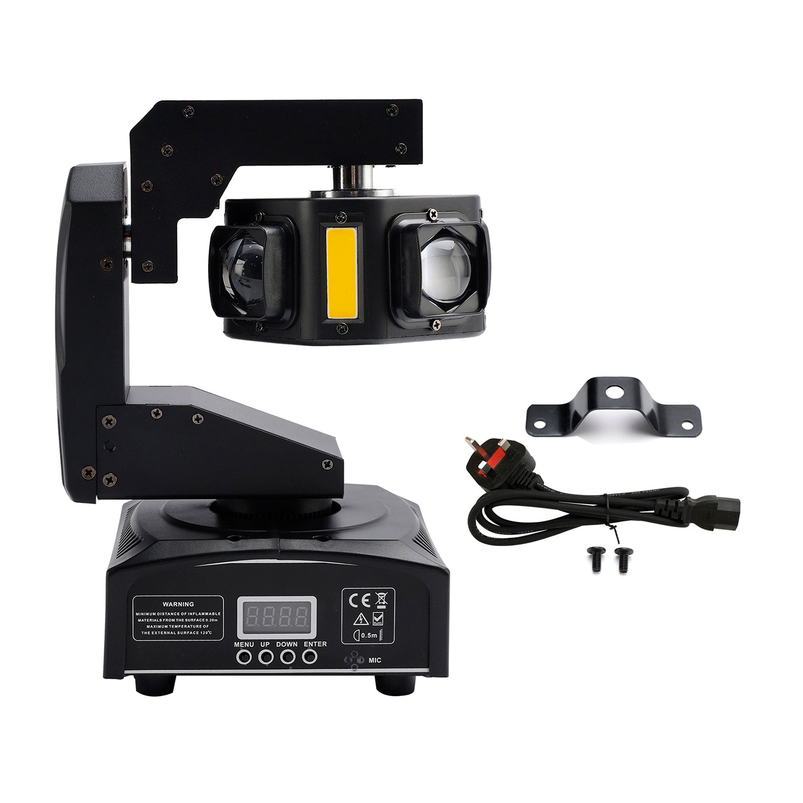 6LED Moving Head Light 3-Axis Beam Stage DMX Spot Disco Party Show Lighting