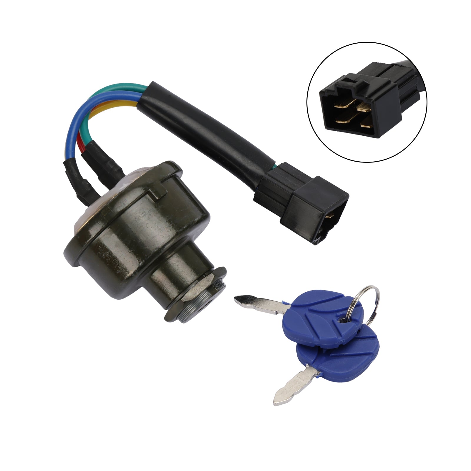 Ignition Switch 82826806 87304791 For New Holland TT45A TT50A TT60A With 2Keys