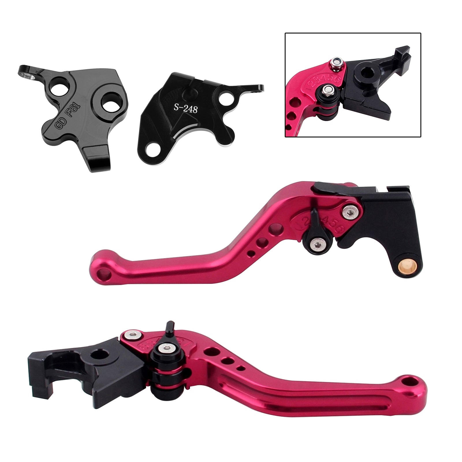 2008-2011 YAMAHA YZF R125 NEW Short Clutch Brake Lever