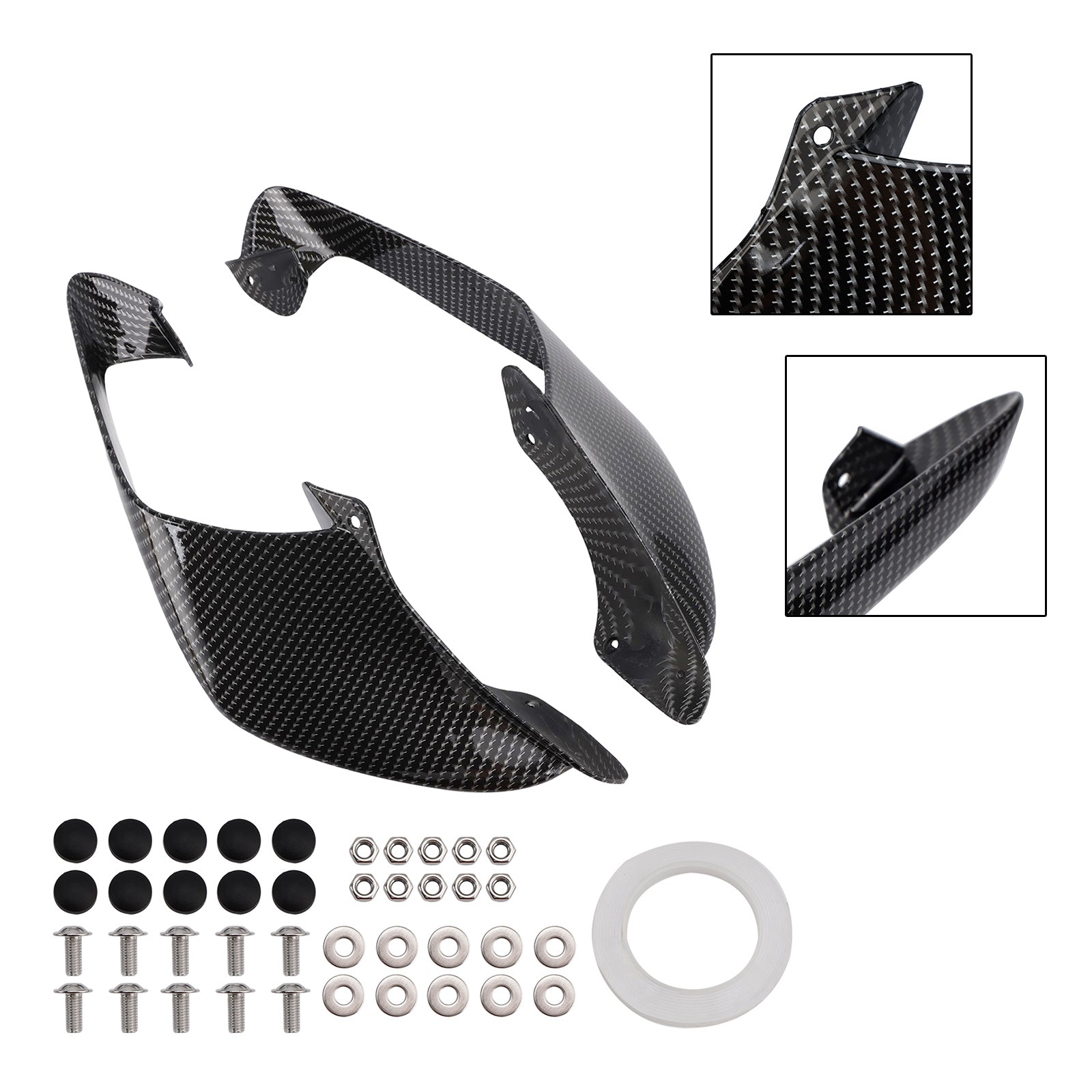 2021-2024 Yamaha YZF R1 R1M Front Side Winglets Wings Spoiler Fairing
