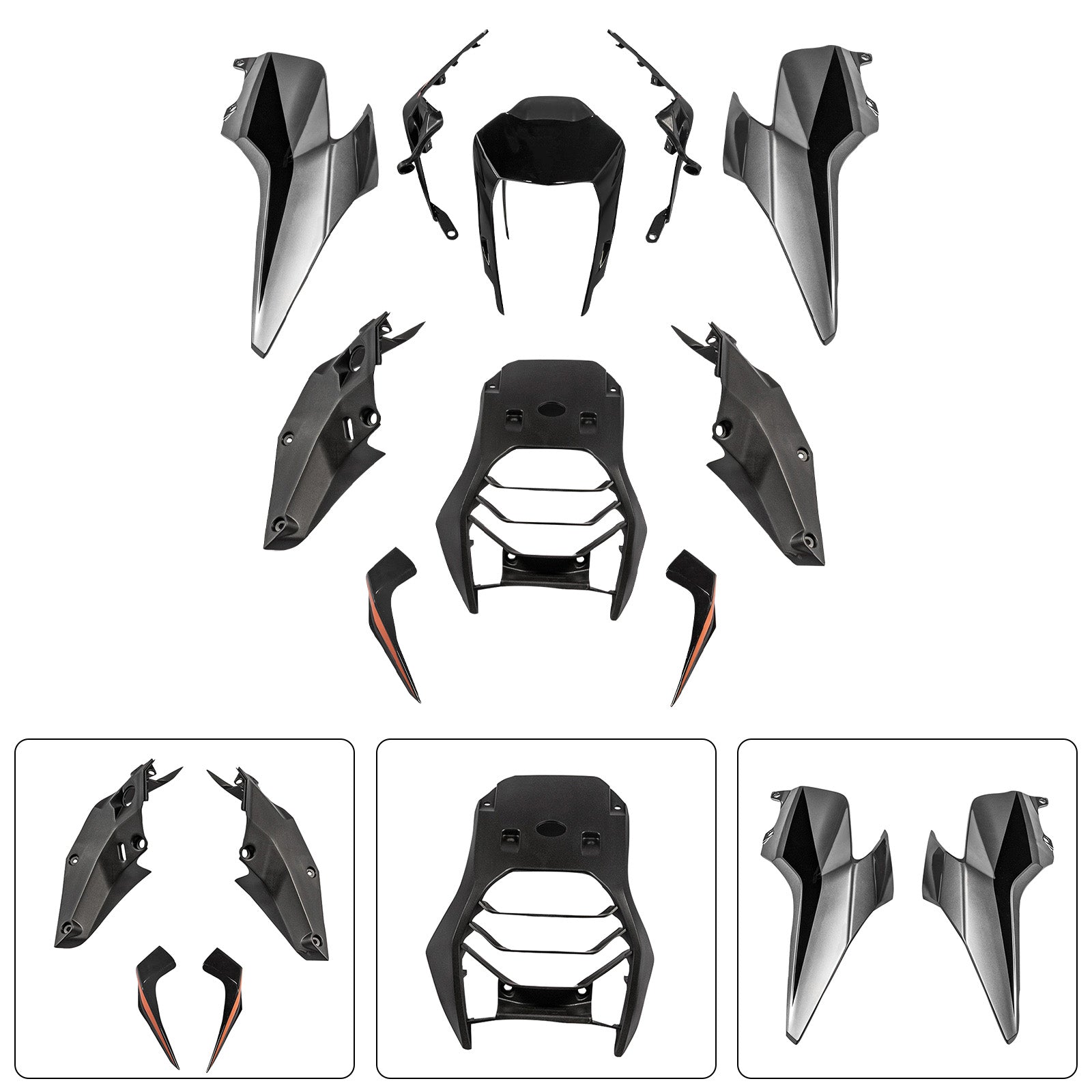 Injection Bodywork Fairing Kit for 390 DUKE 2017-2023