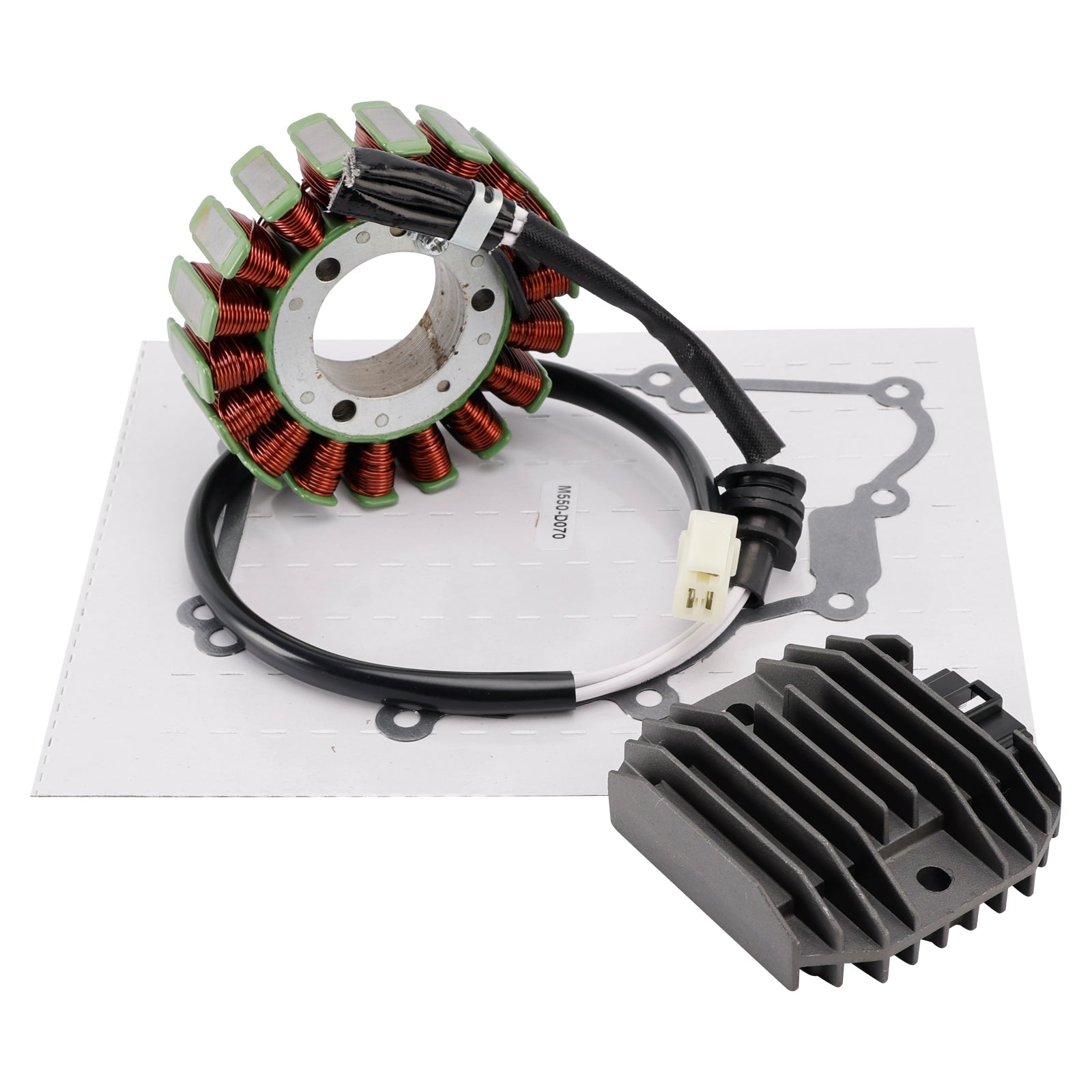 1999 2000 2001 2002 Yamaha YZF-R6 R6 RJ03 YZFR6 Stator & Regulator W/Gasket