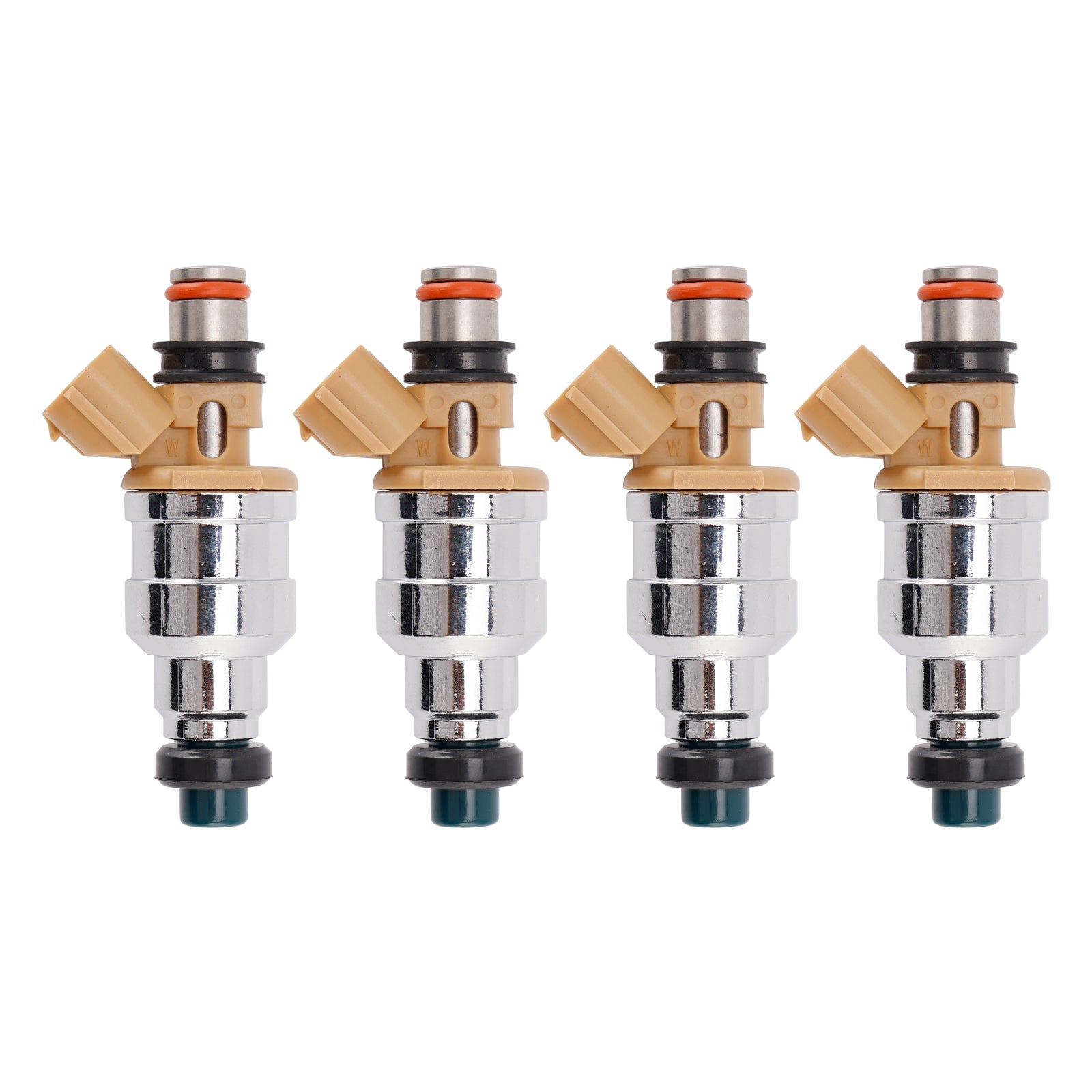 4Pcs Fuel Injector For Mazda 323 Miata Protege Ford Escort 1.8L 195500-2180