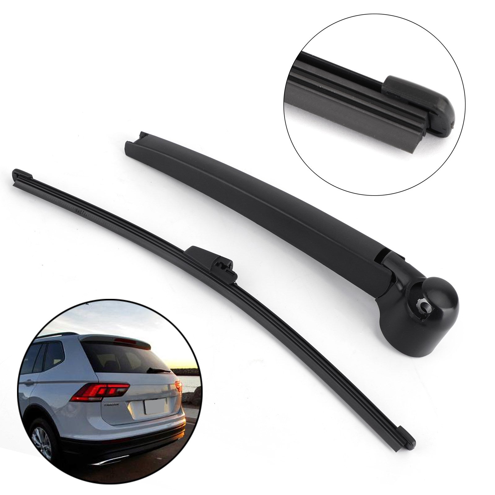 2001-2009 VW POLO 9N BJ Rear Window Windshield Wiper Arm Blade Black Generic