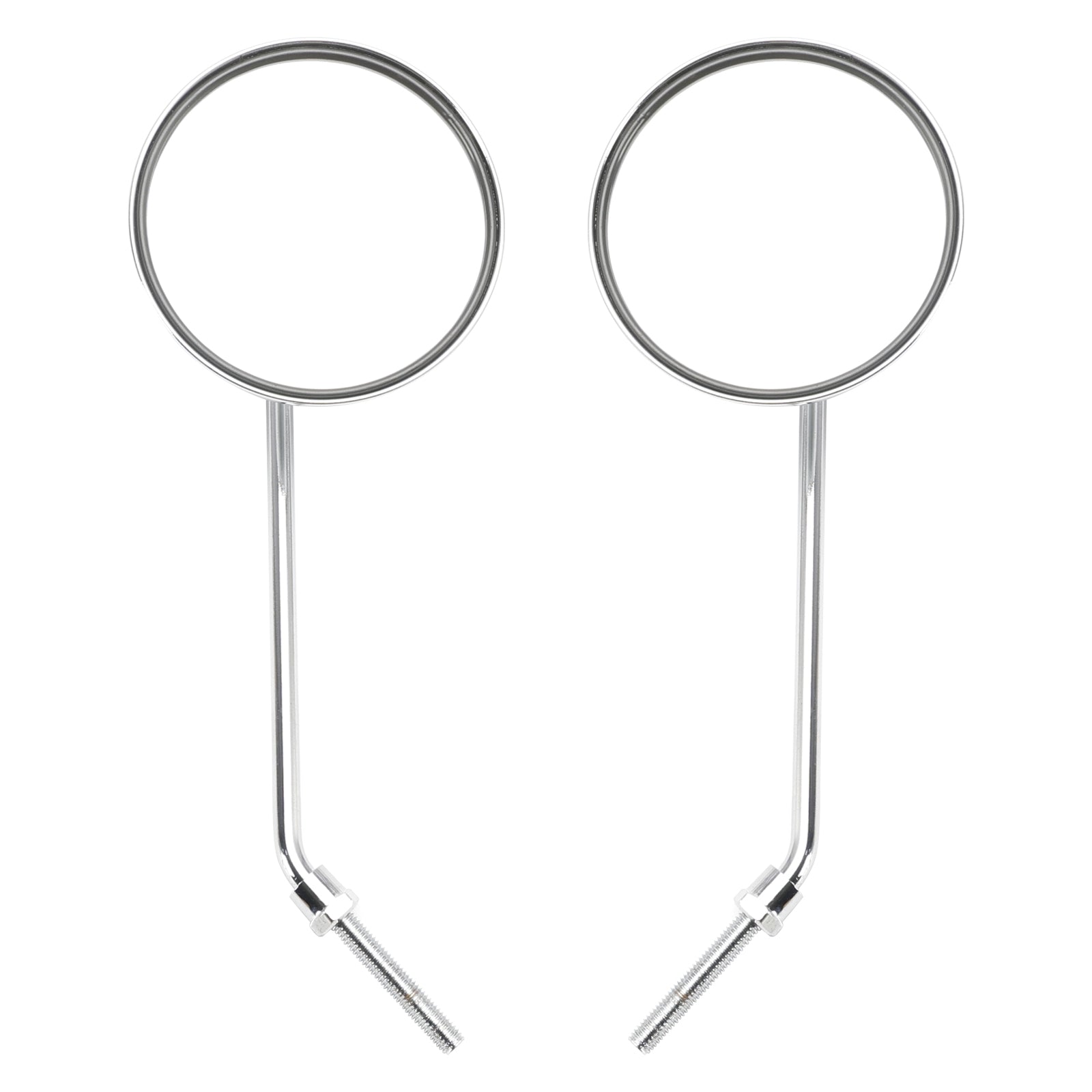REAR VIEW MIRRORS CHROME MIRROR ROUND 8MM Fits HONDA PASSPORT C50 C70 C90