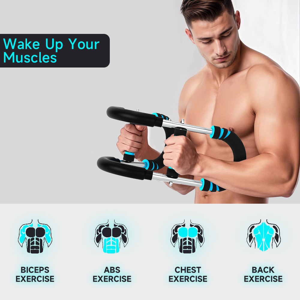 Multi-functiona Arm Trainer、Chest workout Strengthen Chest and Arm Muscles