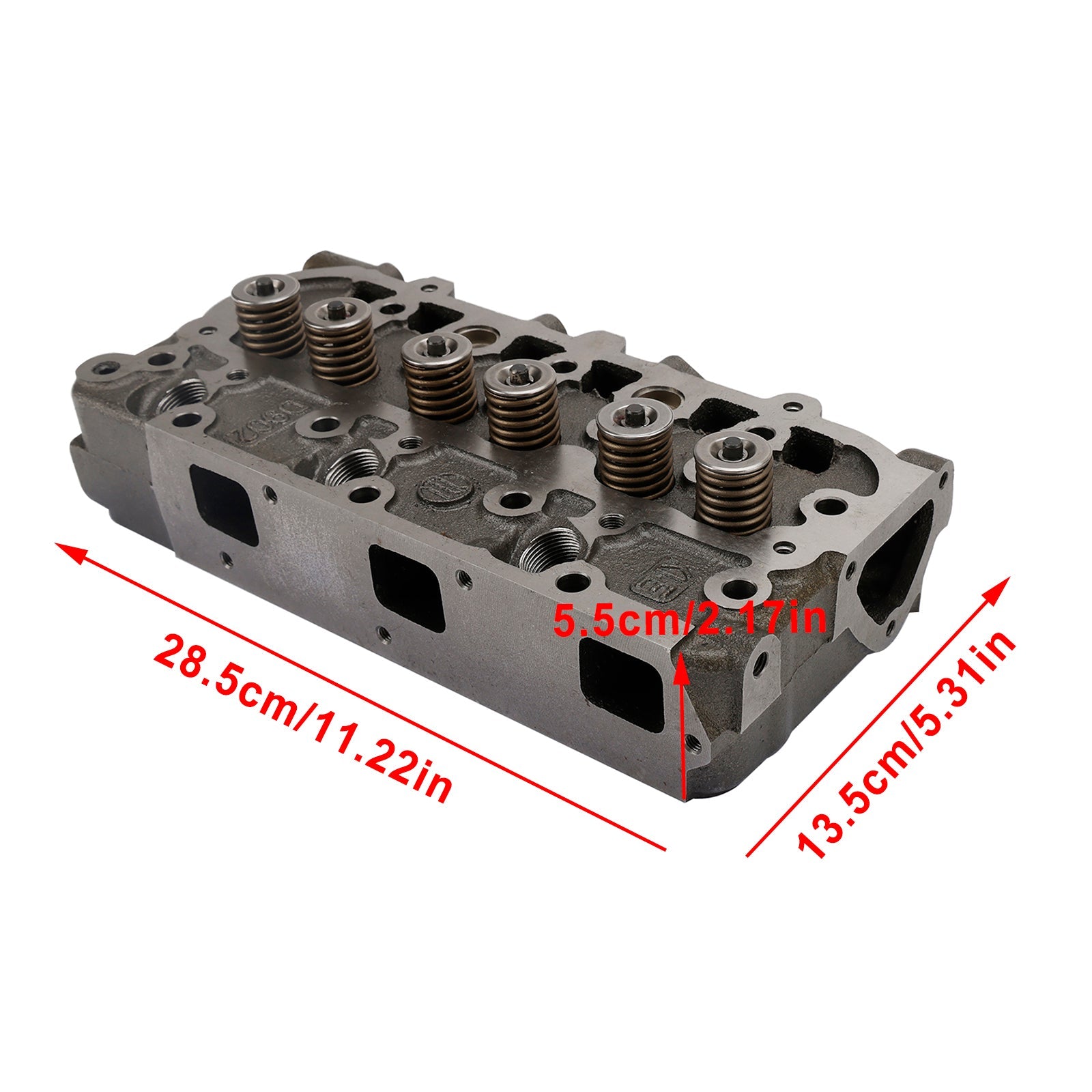 Kubota Utility Vehicle RTV900W RTV900W6 Complete Cylinder Head+Gasket Kit Tractort 1G962-03045 1G962-03046