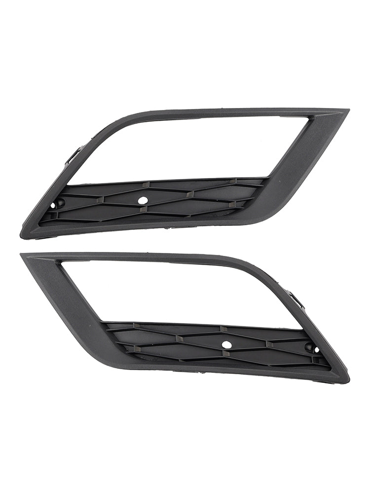 2013-2016 Seat Ibiza MK4 2X Car Front Bumper Fog Light Grilles 6J0853665F 6J0853666F