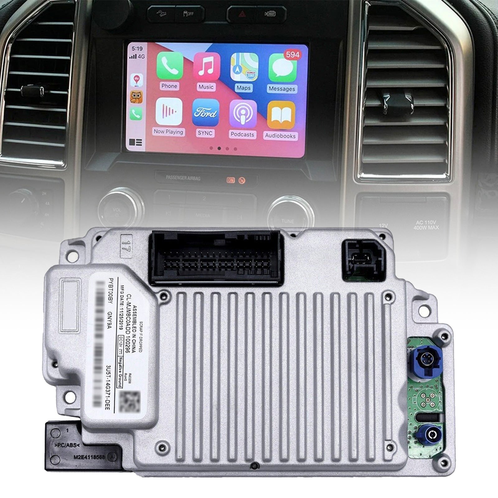 Sync 3 APIM 3.4 Navigation Module for Ford Lincoln Vin Programmed NAV