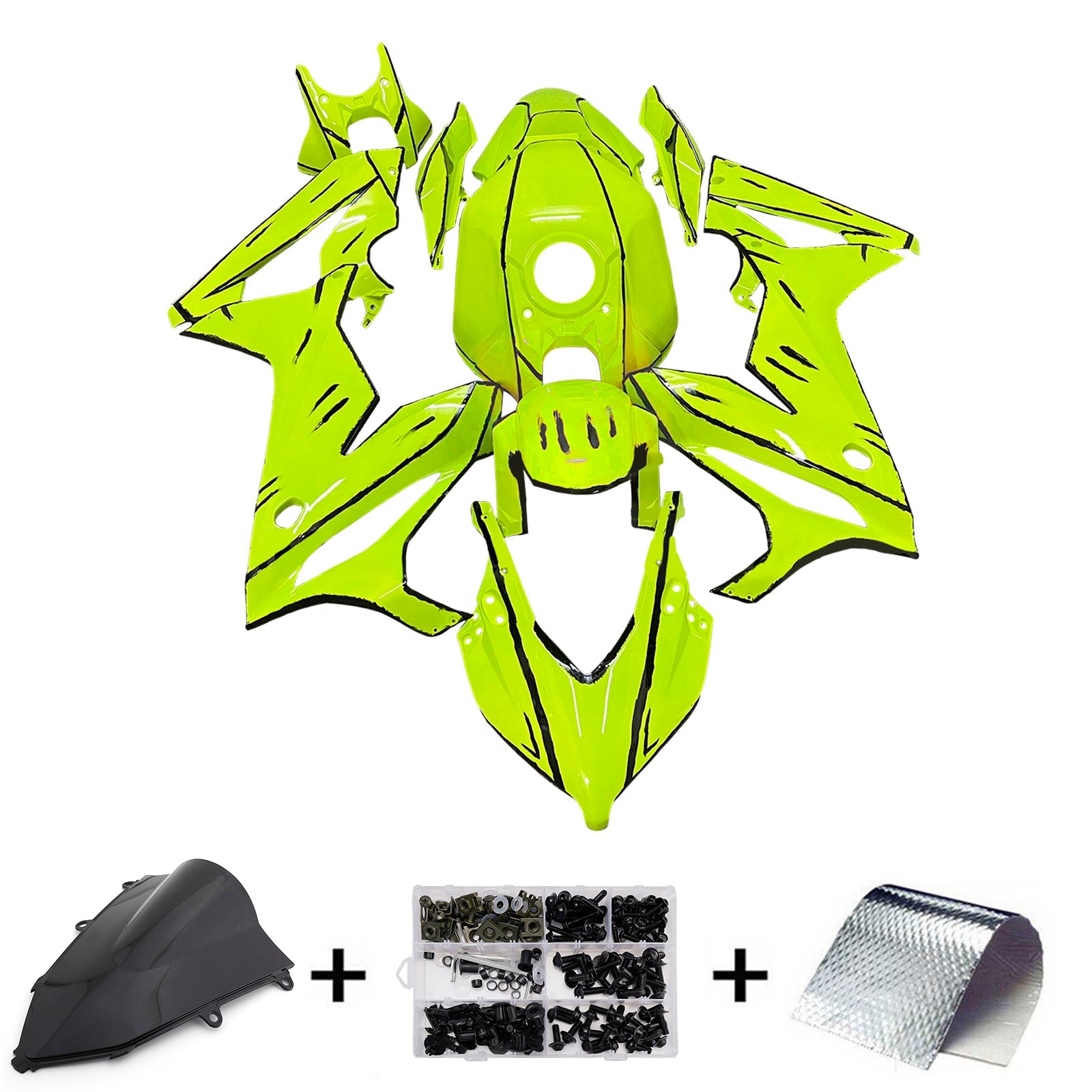 Injection Fairing Kit Bodywork Plastic ABS For Honda CBR650R 2019-2020