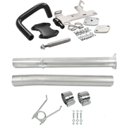 2013-2017 Dodge Ram 2500 3500 6.7L Cummins Diesel 4" Exhaust Muffler Pipes & EGR Delete Kit