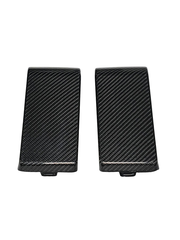 2025+ Fit Mercedes Benz W465 G63 Carbon Fiber Front Bumper Guards Cover Trim