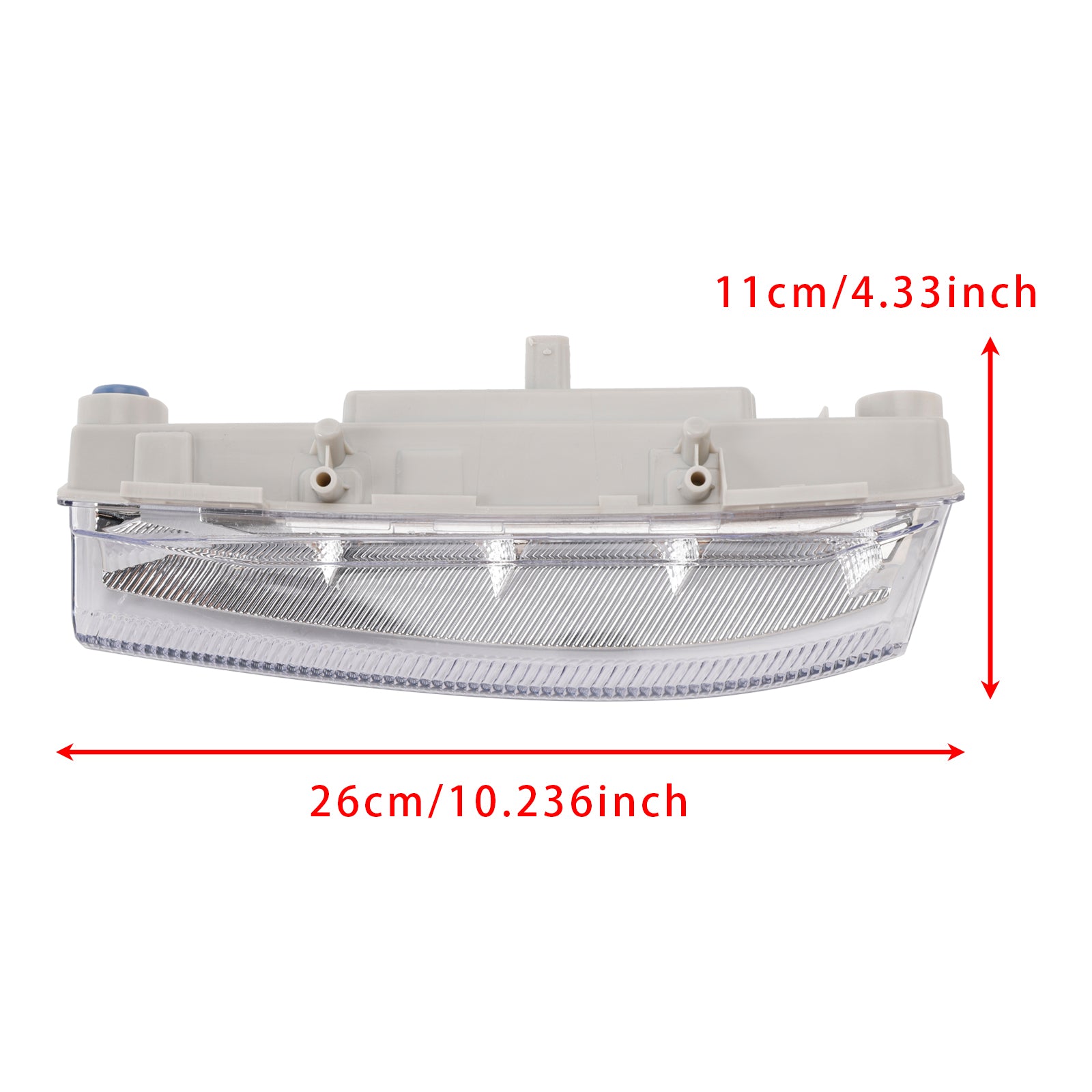 LED Daytime Running Left Fog Lights For Mercedes Benz W204 S204 W212 2007-2014