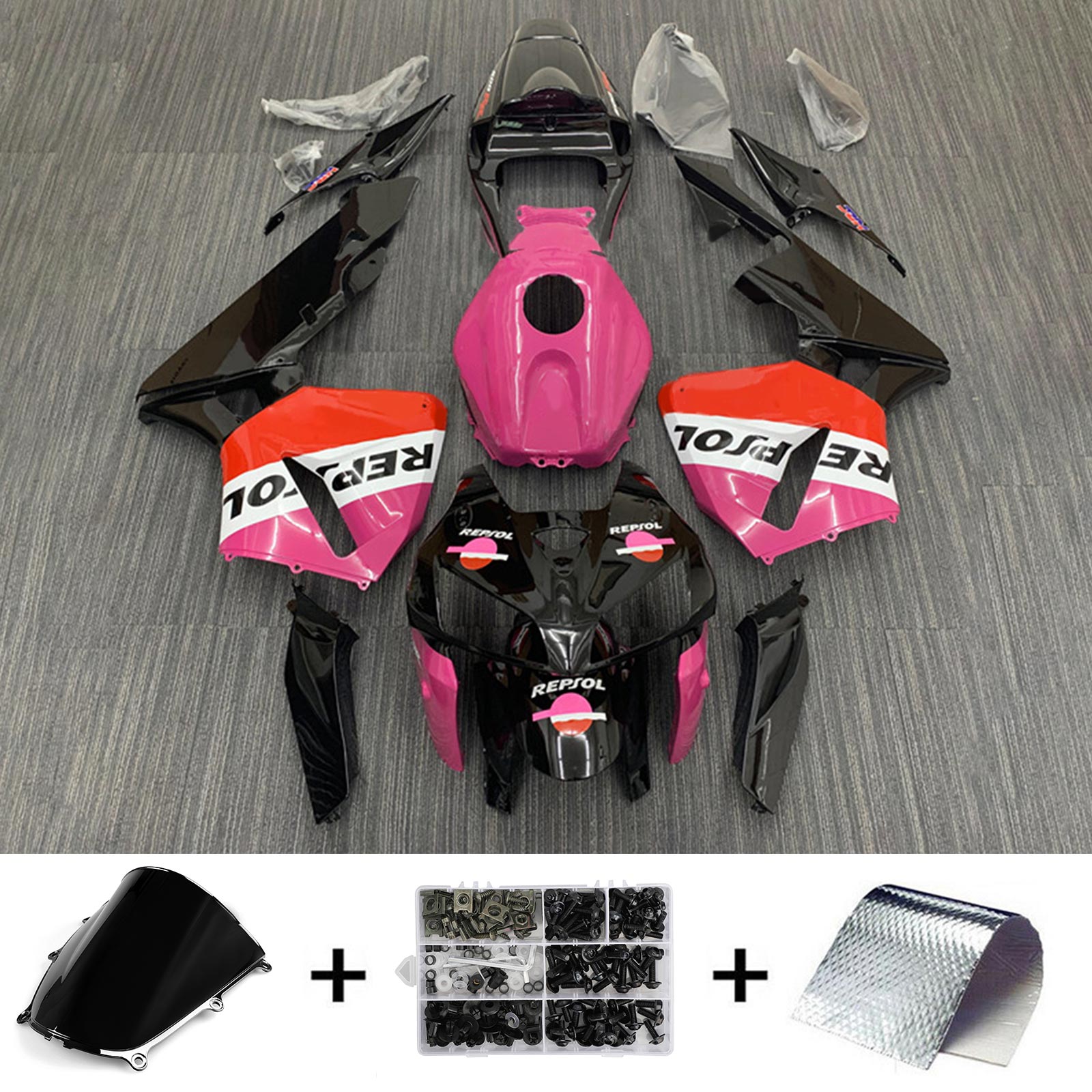 2005-2006 Honda CBR600RR F5 Fairing Kit Bodywork Plastic ABS